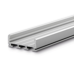 LED surface mount profile WING20 SMALL, anodized aluminium, length 200cm