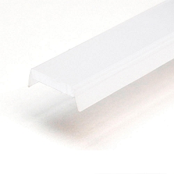 Zubeh�r f�r MINI-MAXI-ROUND-ECK-MULTI - Abdeckung FROSTED, wei�, L�nge 200cm