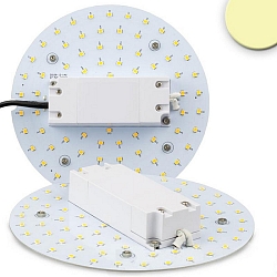 LED Conversion board, � 16cm, 100-277V AC, 12W 3000K 1600lm 120�, with magnet, incl. pre-installed Trafo