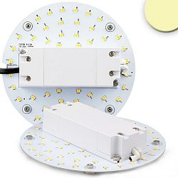 LED Conversion board, � 13cm, 100-277V AC, 9W 3000K 1070lm 120�, with magnet, incl. pre-installed Trafo