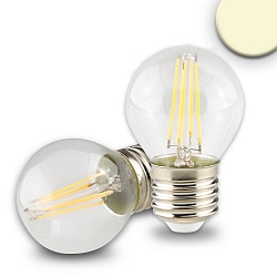 LED Filament ILLU Tropfenform G45, E27, 4W 2700K 350lm, dimmbar, klar