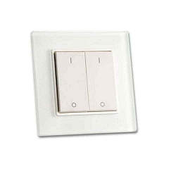 Sys-One single color 2 Zonen Aufbau-Tast-Fernbedienung mit Batterie
