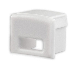 Accessory for profile SURF12 - endcap (1 pc.), EC5, grey, with cable opening