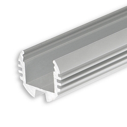 LED Rundprofil ROUND12, Aluminium eloxiert, 200cm
