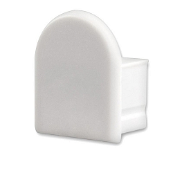Zubeh�r f�r SURF12 BORDERLESS mit COVER5 - Endkappe (1 Stk.), PVC, EC13, grau, geschlossen