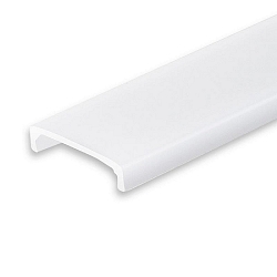 Accessory for profile SURF12 RAIL / BORDERLESS (FLAT) - cover COVER3, opal / satined, 200cm