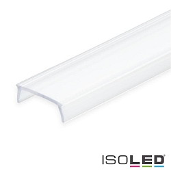 Accessory for profile SURF11 / CORNER11 - cover COVER8, opal / satined, 65% translucency, 200cm
