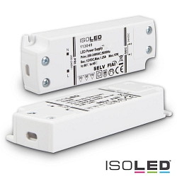 LED Trafo 12V/DC, 0-15W, ultraflach, SELV