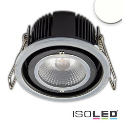 Recessed outdoor LED spot Sys-68, IP65, fixed optics, CRi >95, TRIAC dimmable, 10W 4000K 875lm 60