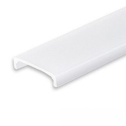 Zubeh�r f�r Profil SURF12 RAIL / BORDERLESS (FLAT) - Abdeckung COVER3, opal/satiniert