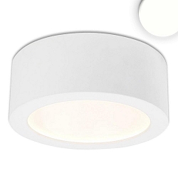LED surface mount luminaire LUNA, IP20, indirect lightbeam, not dimmable, white, 18W 4000K 1050lm 120�