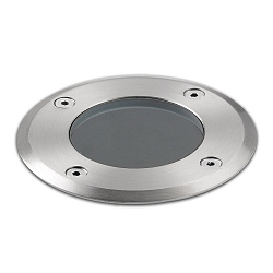 Outdoor Bodeneinbaustrahler f�r GU10, IP67, begehbar, Aluminium, exkl. Leuchtmittel, Rund, � 10.8cm