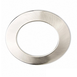 Cover Aluminium RUND f�r Einbaustrahler Sys-90, Chrom matt