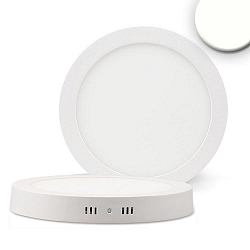 LED ceiling luminaire, IP20, round, � 30cm, 24W 4000K 1850lm, dimmable, white