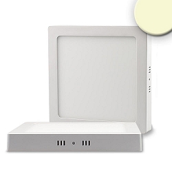 LED Deckenleuchte, IP20, QUADRATISCH, 30x30cm, 24W 4000K 1850lm, dimmbar, wei�