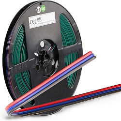 CCT cable H03VH-H AWG18, 3 poles, 0.75mm�, IP20, 10m reel
