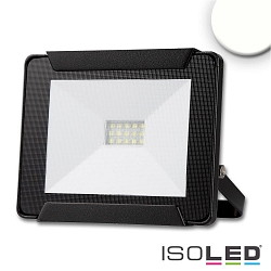 LED floodlight 10W, neutral white, black, IP65, rotatable and swivelling, 4000K 800lm 120