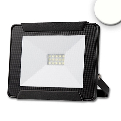 LED Fluter 10W, neutralwei�, schwarz, IP65, drehbar und schwenkbar, 4000K 800lm 120�