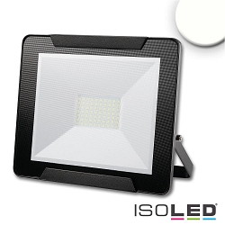 LED floodlight 50W, neutralweiss, black, IP65, rotatable and swivelling, 4000K 4000lm 120