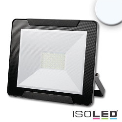 LED floodlight 50W, cool white, black, IP65, rotatable and swivelling, 6500K 4000lm 120