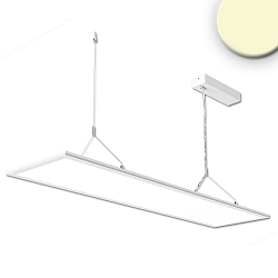 LED Office Hanging lamp Up+Down, UGR<19, 30x120cm, 20+20W 2x100�, dimmable, white, 3000K 3700lm