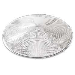 Cover for PC reflectors of hall lighting spot FL series, incl. tension ring and spring, transparent