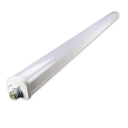 Linear LED luminaire PROFESSIONAL, emergency light function, IP66 IK10, 150cm, 40W 4000K 5100lm 120�, impact resistant