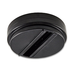 Monotrack-Aufbauadapter f�r 1-Phasen Schienenstrahler, Schwarz