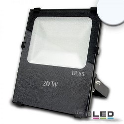 Outdoor LED floodlight PRISMATIC 20W, IP66, rotatable and swivelling, anthracite, 6000K 2550lm 110
