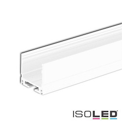 LED Aufbauprofil SURF16, Aluminium, 200cm, Weiß RAL 9010