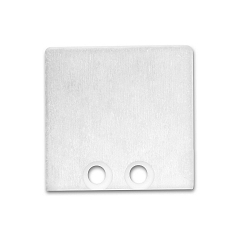 Zubeh�r f�r Profil SURF16 - Endkappe (2 Stk.), inkl. Schrauben, EC58W, Wei� RAL 9010