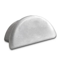 Zubeh�r f�r Profil SURF12 HIDDEN / K�hlstreifen (ISO-112433) - Endkappe (1 Stk.), SIL EC69, grau, geschlossen