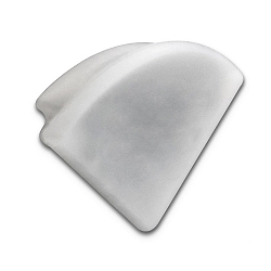 Zubeh�r f�r Profil CORNER9 (1 Stk.) - Silikon Endkappe, EC67, geschlossen