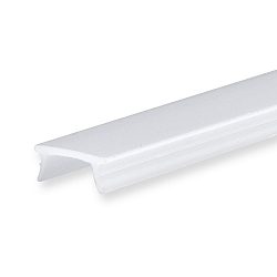 Zubeh�r f�r Profil SURF8 / UP8 / UP10 - Abdeckung COVER23 opal/satiniert, 65% Transluzenz, 200cm