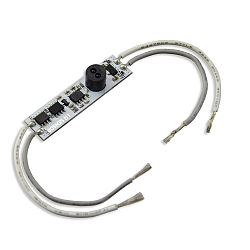 LED Mini PWM-Controller mit Wisch-Sensor f�r Profile, Zwischenstecker, 1 Kanal, 12-24V DC, 3A