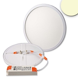 LED downlight Flex 23W, IP52, UGR<19, suitable for offices, DA 5-21cm, not dimmable, white, 23W 3000K 2200lm 120�