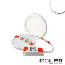 LED downlight Flex 8W, IP52, UGR<19, suitable for offices, DA 5-10cm, not dimmable, white, 8W 4000K 750lm 120