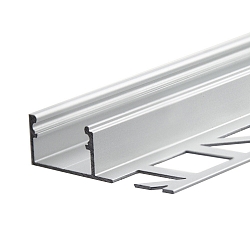 LED Fliesenprofil Abschluss, Aluminium eloxiert, 200cm