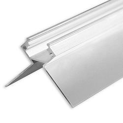 LED Trockenbauprofil Au�en-Eck, Aluminium eloxiert, 200cm