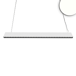 LED H�ngeleuchte Raster Up+Down, UGR<6, BAP geeignet, 128cm, 45W 4000K 3000lm 30�, CRI >90, 1-10V dimmbar, wei�