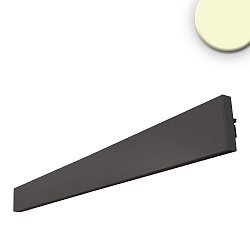 LED Wandleuchte Linear Up+Down 900, IP40, L�nge 91cm, 30W 3000K 1700+600lm 2x120�, Aluminium, Schwarz