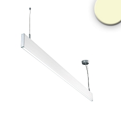 LED H�ngeleuchte Linear Up+Down 600, IP40, prismatisch, linear-verbindbar, 25W 3000K 1600+300lm 2x120�, Wei�