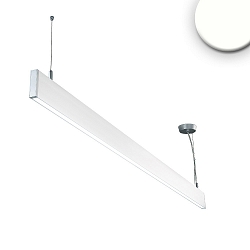 LED hanging lamp Linear Up+Down 1200, IP40, prismatic, linear connectable, 40W 4000K 2550+750lm 2x120�, white