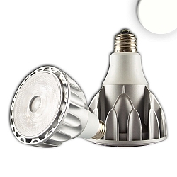 LED Reflektorlampe PAR30, � 9.5cm, E27, 32W 4000K 3000lm 14013cd 30�, Alu / Silber