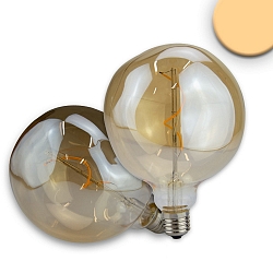 LED Deko-Filament VINTAGE LINE 125, E27, 4W 2200K 130lm 360�, CRi >95, dimmbar, Glas Amber
