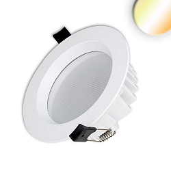LED office downlight UGR<19, Colorswitch, CRI >90, dimmable, �14.5cm, 18W 3000|3500|4000K 1250lm 90�