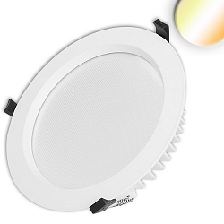 LED office downlight UGR<19, Colorswitch, CRI >90, dimmable, �28cm, 35W 3000|3500|4000K 3050lm 90�