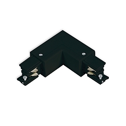 3-Phasen SERIE S1 - L-Verbinder, N-Leiter innen, Schutzleiter au�en, Schwarz