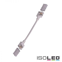Clip-Verbinder mit Kabel (max. 5A) für 2-pol. IP68 Flexstripes mit 1.2cm Breite und Pitch-Abstand >0.8cm