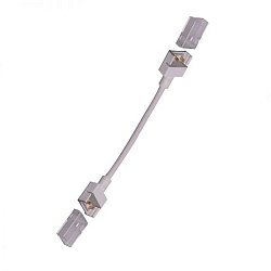 Clip-Verbinder mit Kabel (max. 5A) f�r 4-pol. IP68 Flexstripes mit 1.2cm Breite und Pitch-Abstand >0.8cm